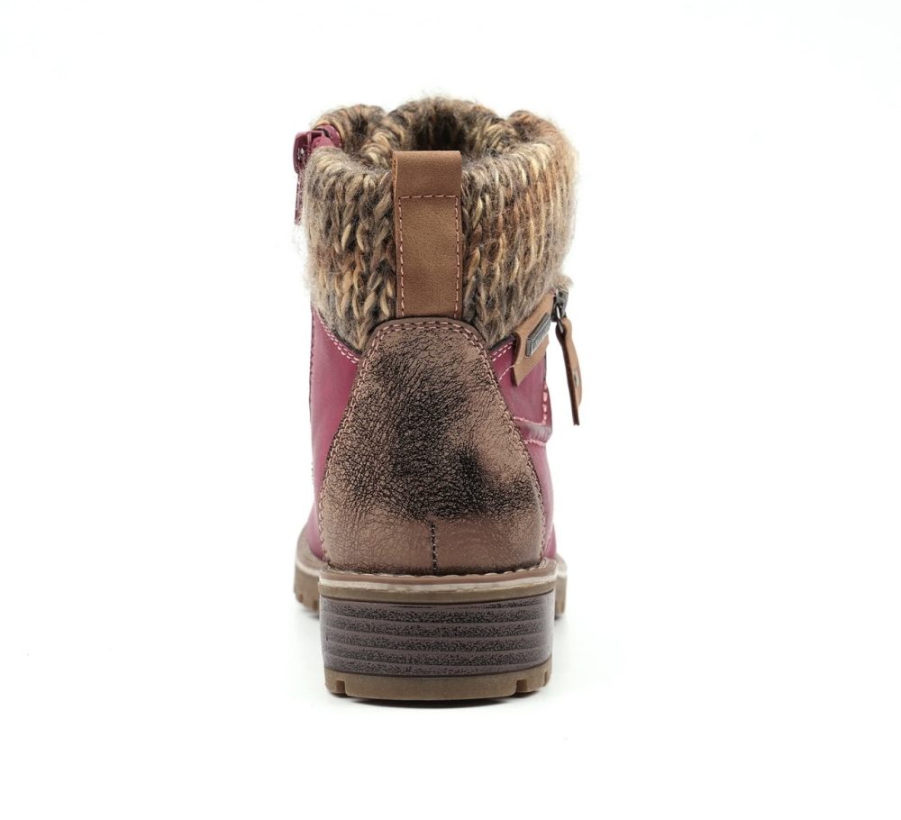 Lunar Millie Red Boots - Image 3
