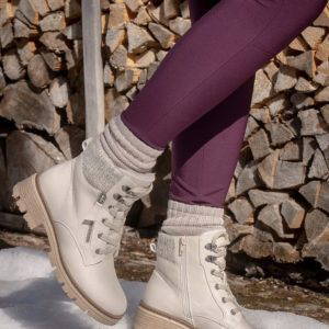 Lunar Chantelle Beige Boots