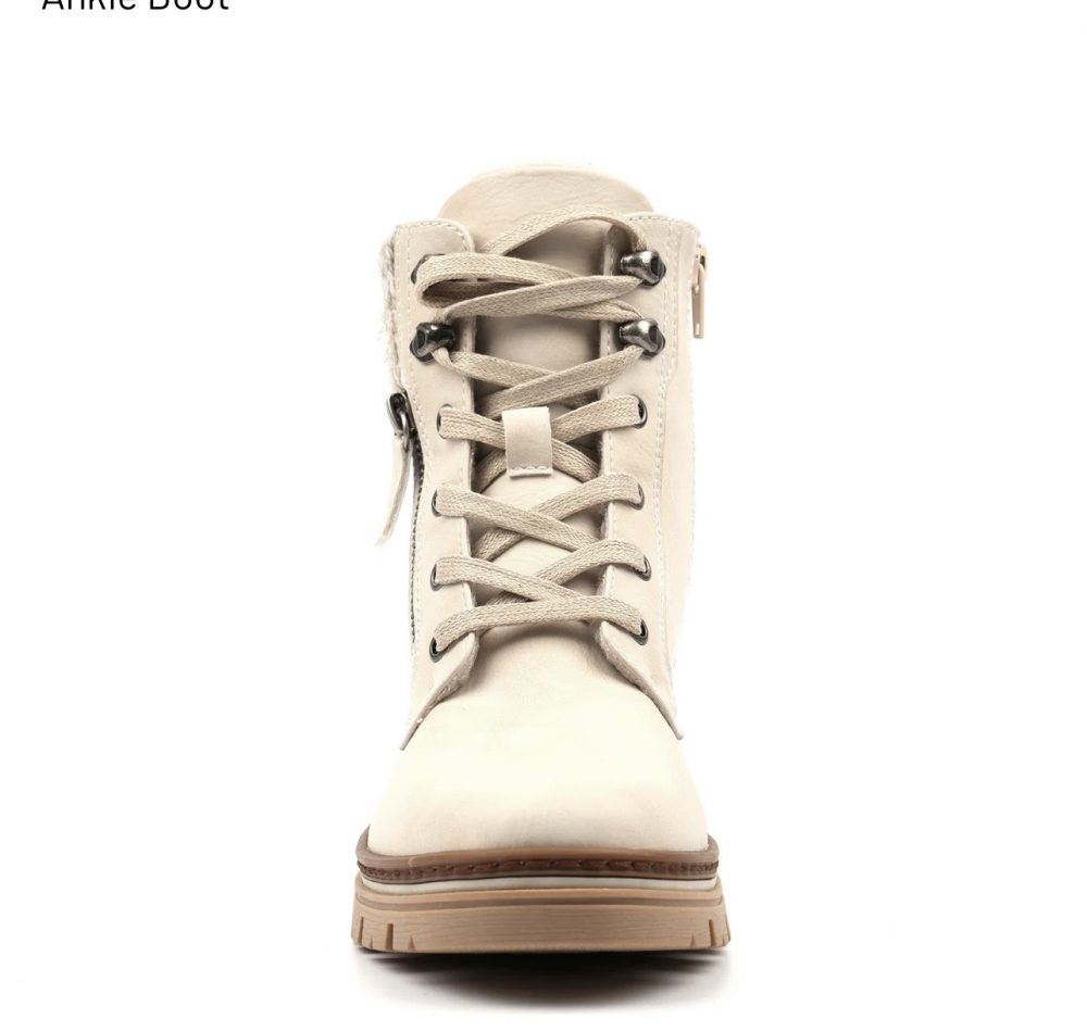 Lunar Chantelle Beige Boots - Image 5