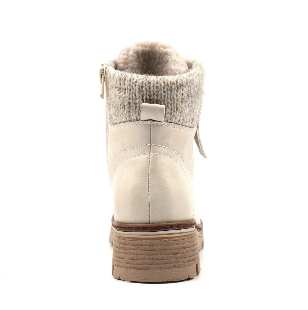 Lunar Chantelle Beige Boots - Image 4