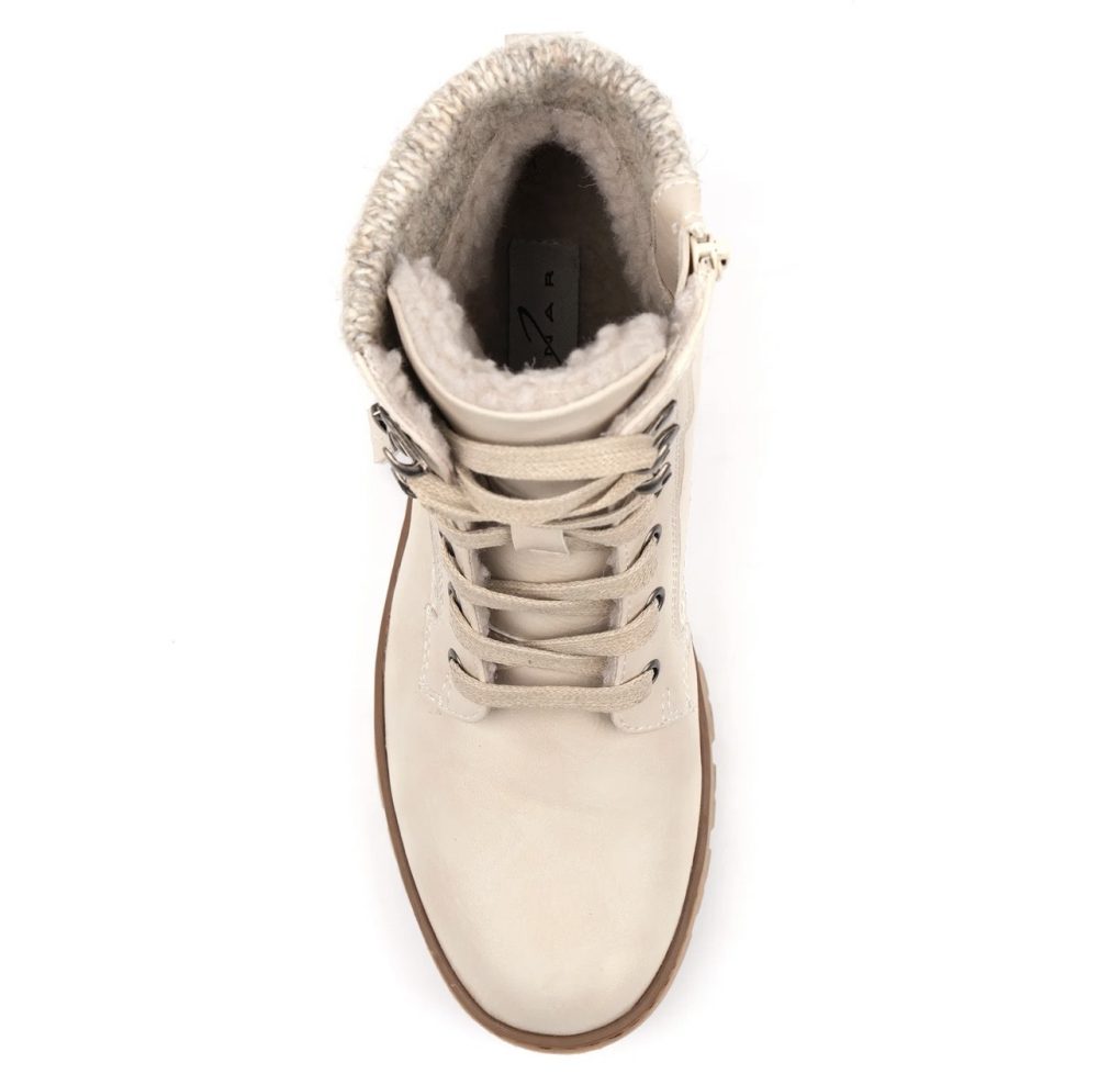 Lunar Chantelle Beige Boots - Image 3