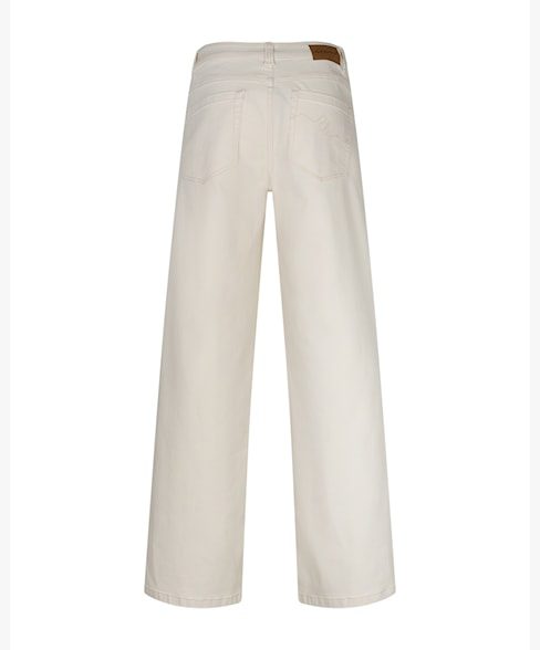 Red Button Colette & Belt Washed Twill Jeans - Image 3