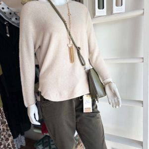 Shona Fine Knit Long Sleeve Jumper