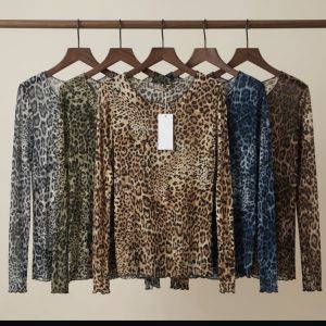 Wren Cashmere Mix Leopard Print Layering Top