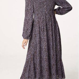 Gail Long Sleeve Midi Dress