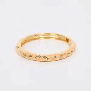 3529 Taupe Enamel Hinged Bracelet