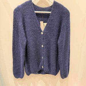 Sage Alpaca Mix Knitted Cardigan