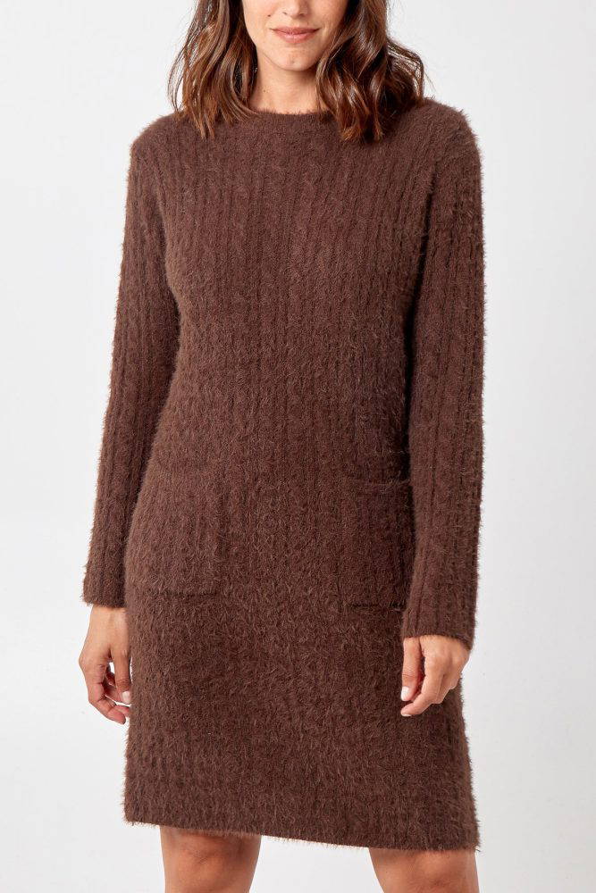Sophia Cable Knit Dress